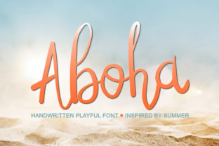 Aboha: A Premium Handwritten Font for Campaigns