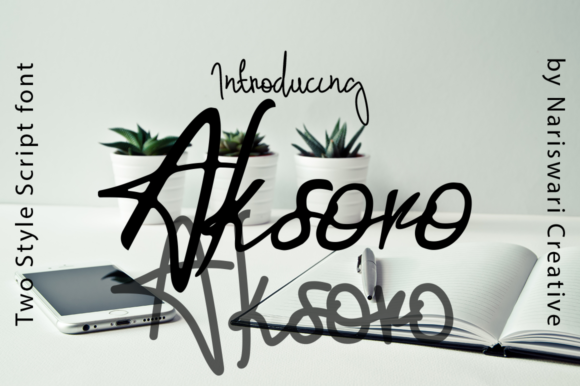 Aksoro: The Handwritten Font for Modern Branding