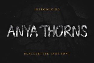 Anya Thorns: A Versatile Script Font for Marketers