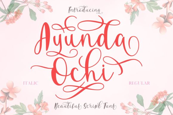 Ayunda Ochi: A Premium Script Font for Your Brand