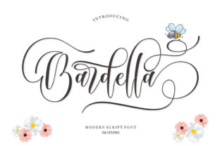 Bardella: A Premium Script Font for Editorial Design