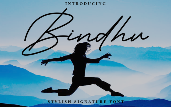 Bindhu: A Premium Script Font for Branding