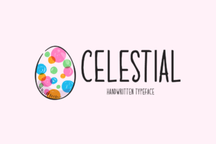 Celestial: A Whimsical Handwritten Font for Small Business