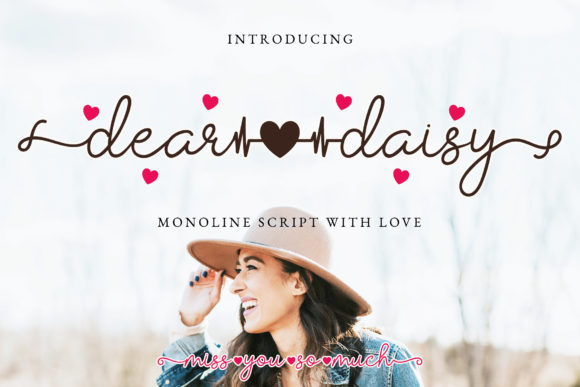 Dear Daisy: A Charming Handwritten Font for Editorial Design