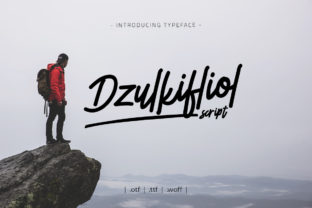 Dzulkifliol: A Charming Handwritten Font for Makers