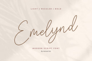 Emelynd: A Charming Handwritten Font for Editorial Design