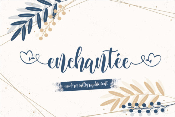 Enchantee: A Charming Script Font for Editorial Design
