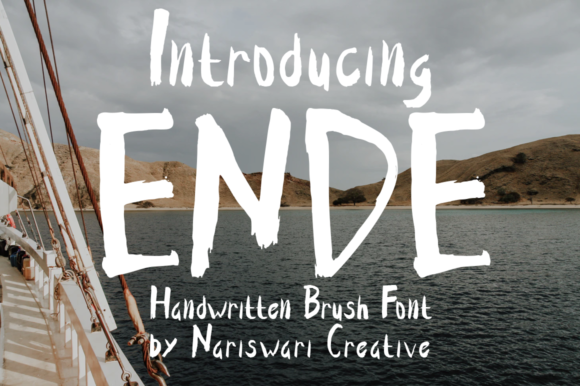 Ende: The Quirky Display Font for Bold Campaigns