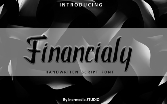 Financialy: A Clean Handwritten Font for Crafters
