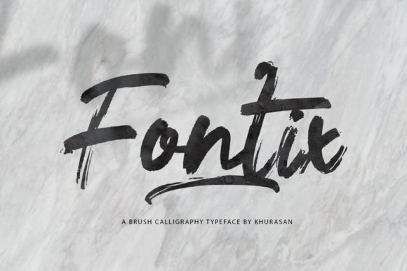 Fontix: The Handwritten Typeface for Bold Campaigns