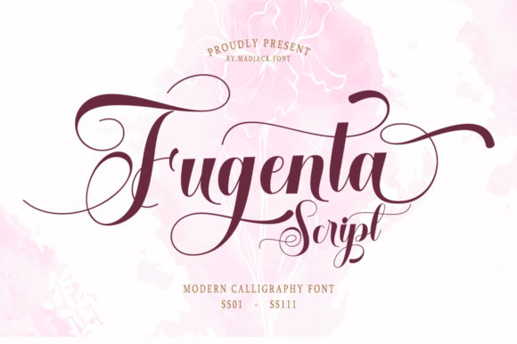 Fugenta: A Magical Handwritten Font for Elegant Branding
