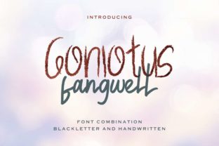 Gonlotus Fangwell: A Bold Script Font for Web Design