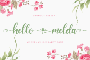 Hello Melda: A Romantic Script Font for Your Brand