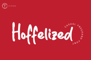 Hoffelized: A Quirky Handwritten Font for Brand Identity