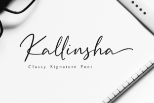 Kallinsha: The Handwritten Font for Polished Branding
