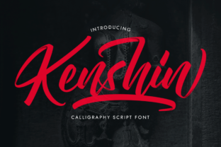 Kenshin: A Handwritten Font for Editorial Elegance