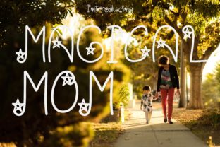 Magical Mom: A Cute Handwritten Font for Branding