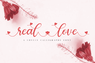 Real Love: A Handwritten Font for Editorial Design