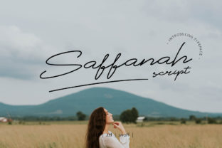 Saffanah: A Handwritten Font for Editorial Design