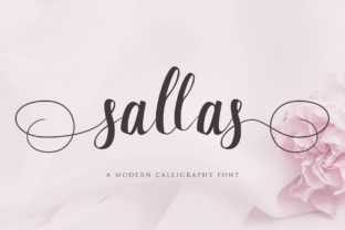 Sallas: A Charming Script Font for Modern Web Design