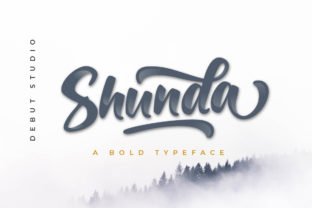 Shunda: A Modern Script Font for Your Brand