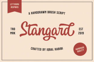 Stangard: The Elegant Handwritten Font for Your Brand