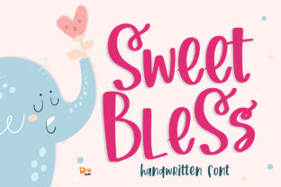 Sweet Bless: A Handwritten Font for Your Brand