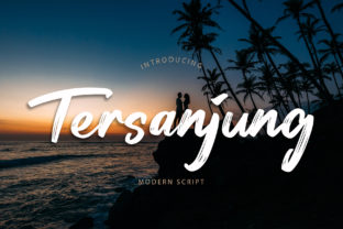 Tersanjung: A Handwritten Font for Small Business Branding