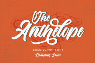 The Anthelope: A Retro Bold Script for Branding